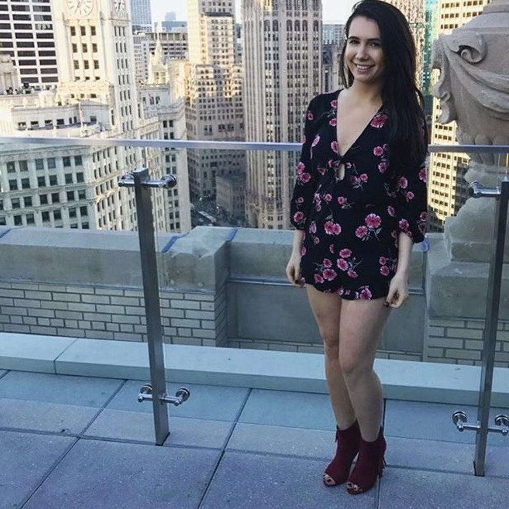 Floral romper